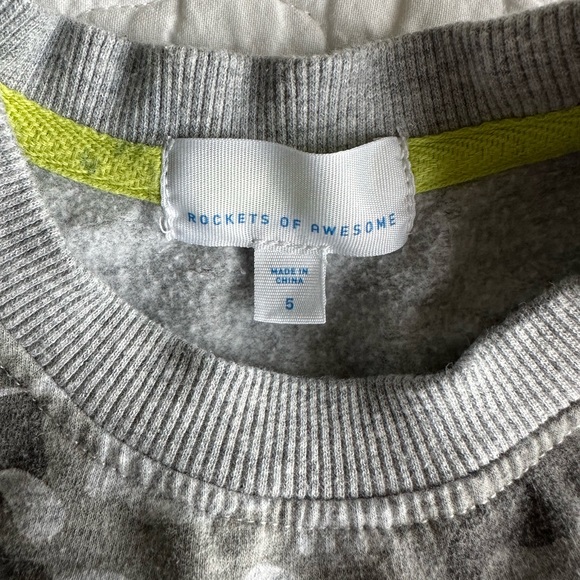 Rockets of Awesome boys Camo Crew Sweat Shirt - Picture 3 of 4